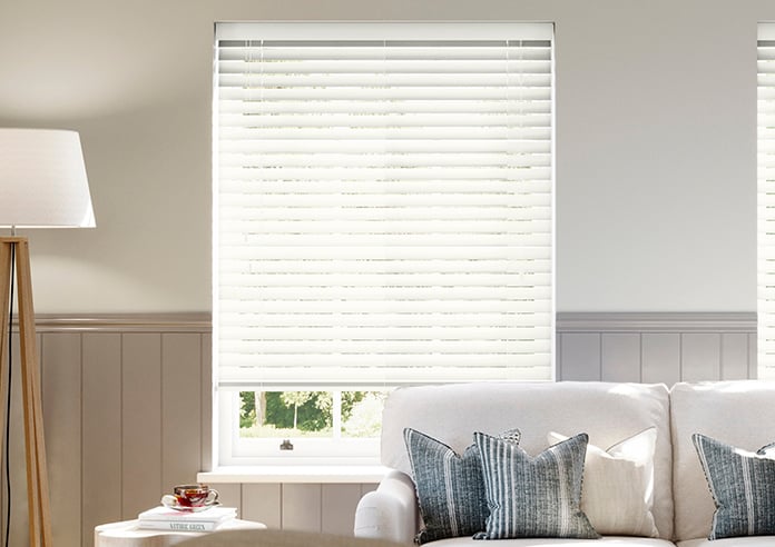 Copenhagen, Classic White Satin - Venetian Blind - Image 3